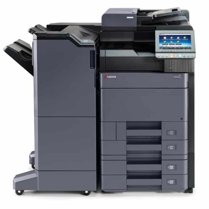 grey kyocera printer