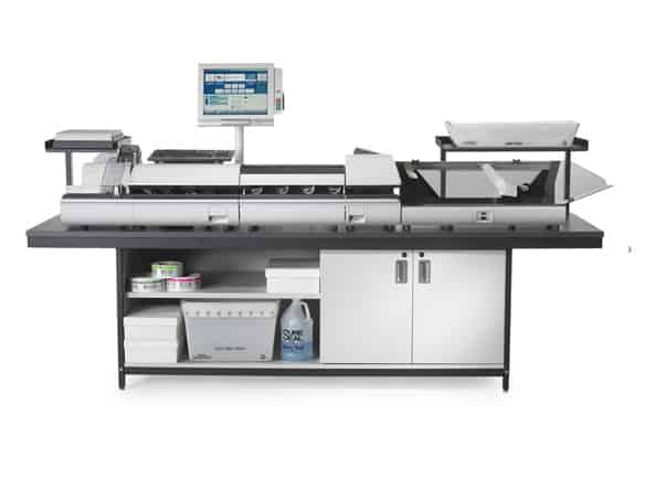 full set up mailing station