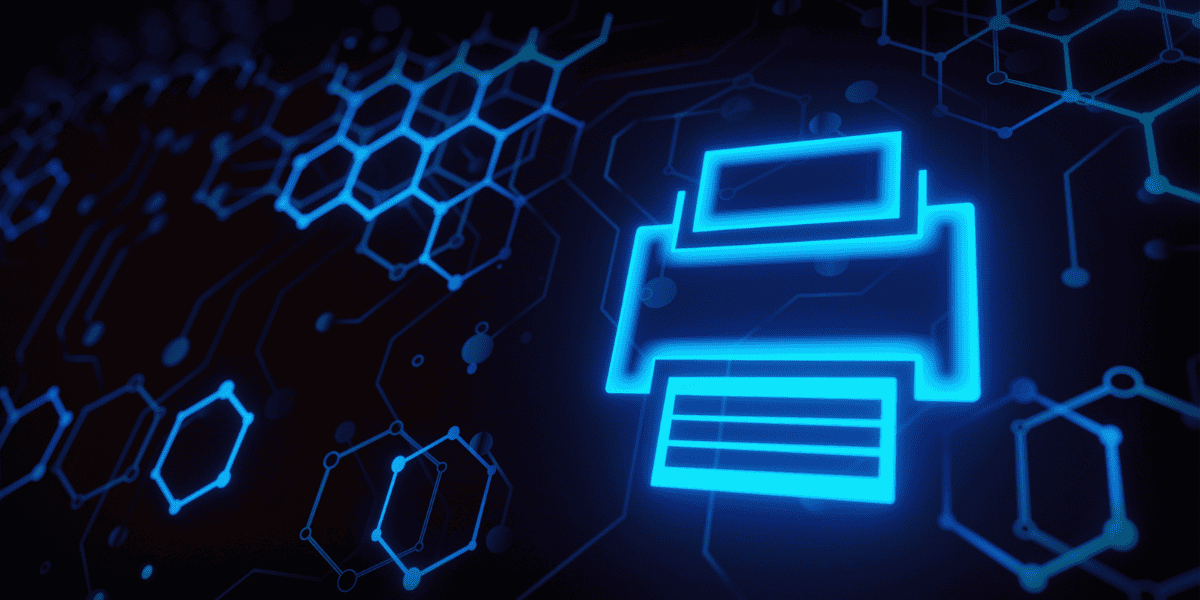 digital printer icon